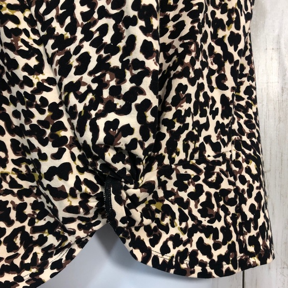 CAbi Knotty Leopard Print Sleeveless Top Medium - Picture 2 of 9